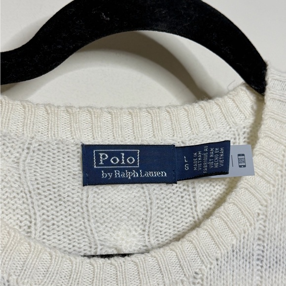 Polo Ralph Lauren Cable-Knit Wool-Cashmere Sweater - Picture 6 of 7